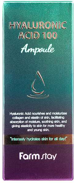 Veido serumas FarmStay Hyaluronic Acid 100 Ampoule 100 ml