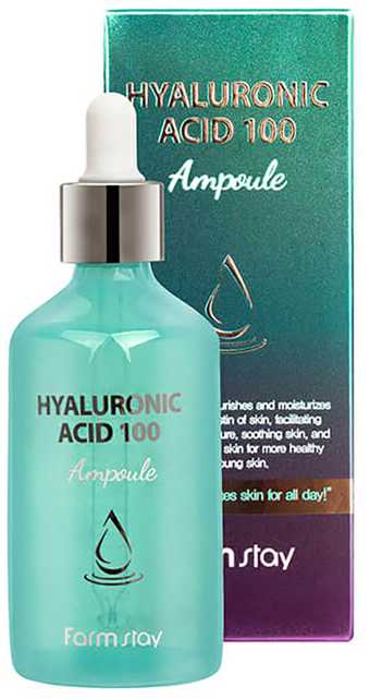 Veido serumas FarmStay Hyaluronic Acid 100 Ampoule 100 ml