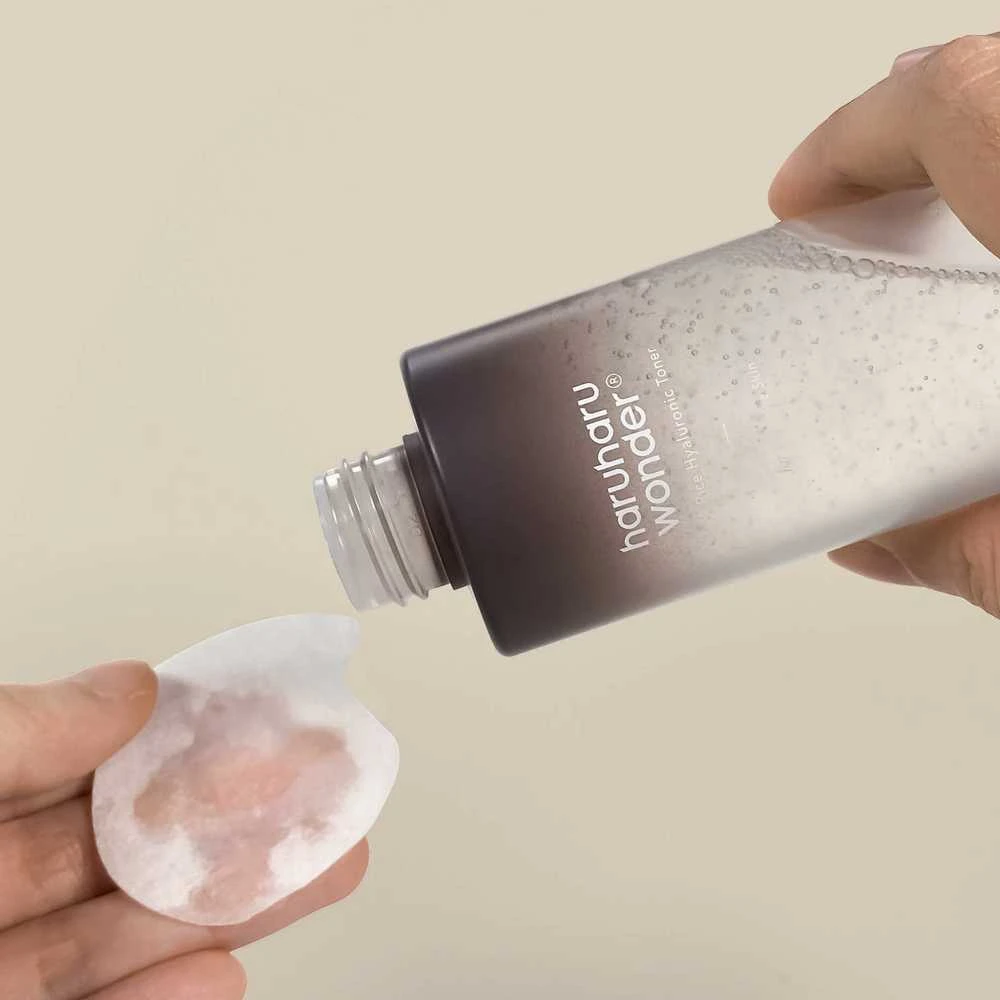 Haruharu Wonder Juodas Rice Hyaluronic Toneris veido tonikas su juodųjų ryžių ekstraktu ir hialurono rūgštimi, 150 ml