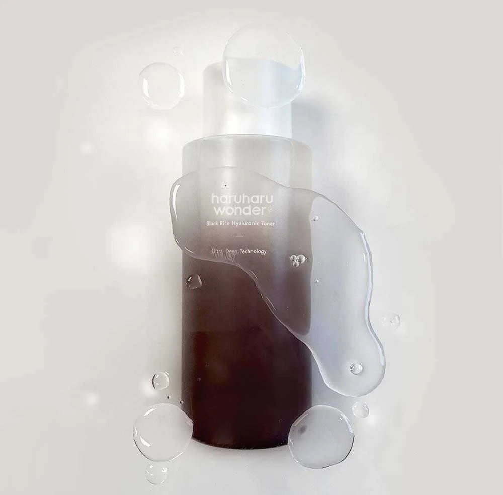 Haruharu Wonder Juodas Rice Hyaluronic Toneris veido tonikas su juodųjų ryžių ekstraktu ir hialurono rūgštimi, 150 ml