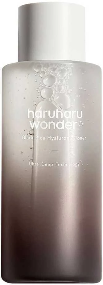 Haruharu Wonder Juodas Rice Hyaluronic Toneris veido tonikas su juodųjų ryžių ekstraktu ir hialurono rūgštimi, 150 ml