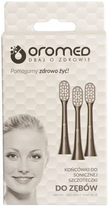 Oromed ORO NAVY šepetėlių galvutės pakuotė