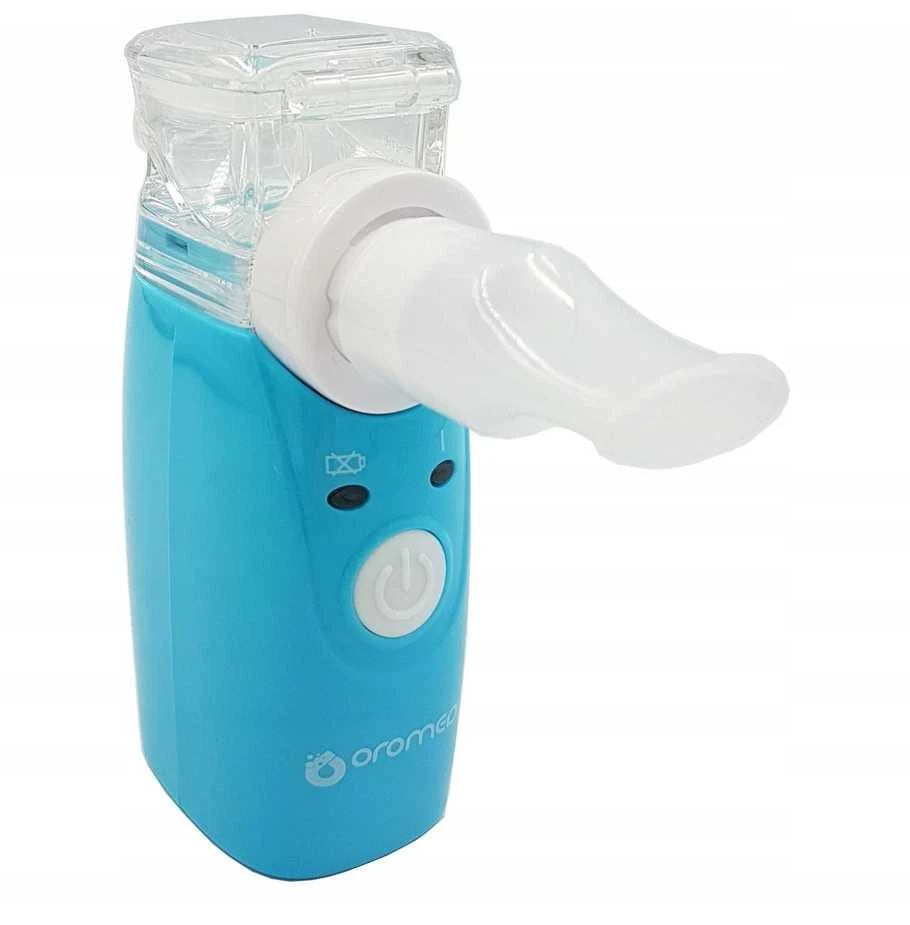 Oro-med Inhaliatorius - HI-TECH Medical Oro-Mesh Akumuliatorinis Baltas/Mėlynas