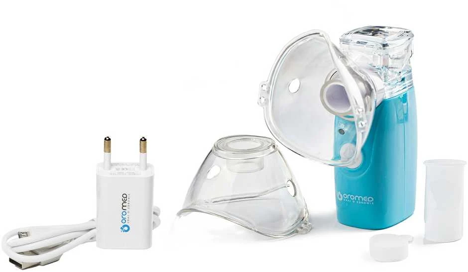 Hi-tech Oro-med Nešiojamasis Inhaliatorius - Oromed Oro-Mesh Su Maitinimo Šaltiniu