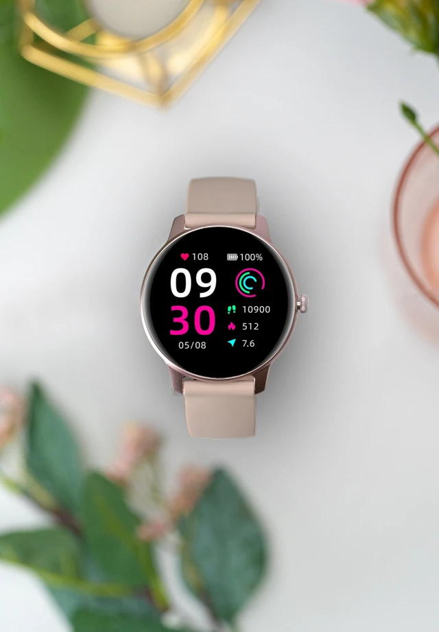 Išmanusis laikrodis Oro Lady Active, Rožinės spalvos