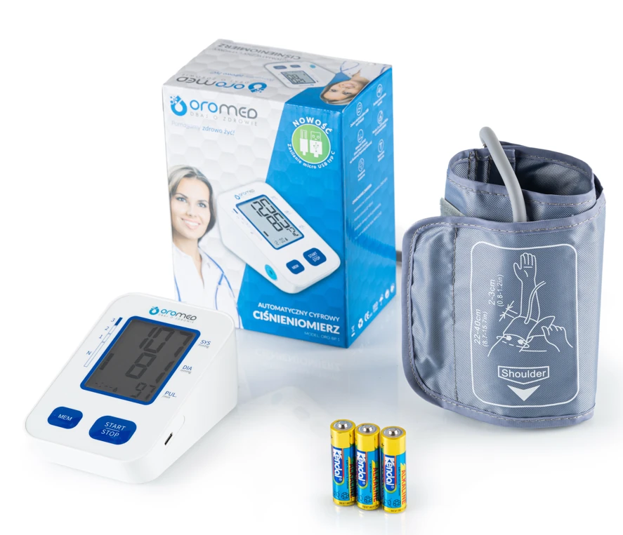 OROMED ORO-BP 1 elektroninis viršutinės rankos dalies kraujospūdžio matuoklis