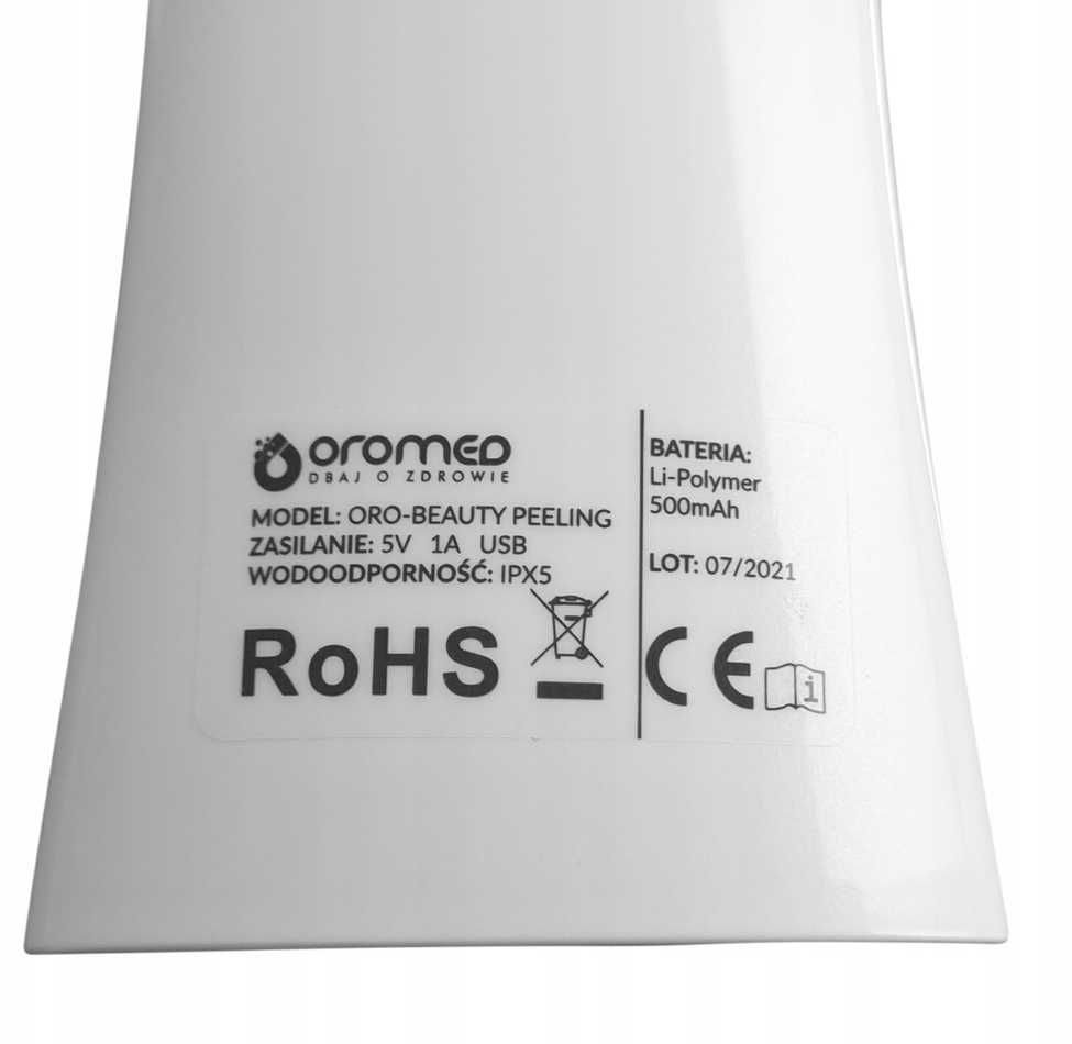 Oro-med Oromed Oro-Beauty pilingas balta