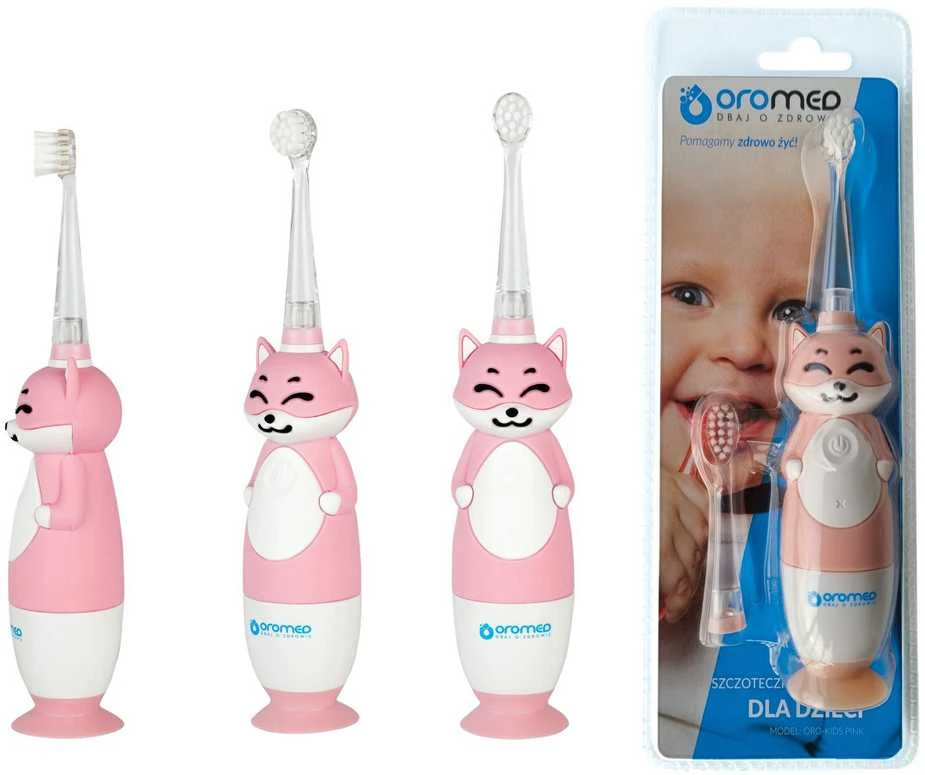 Oro-med Oromed oro-kids pin sonic dantų šepetėlis vaikams