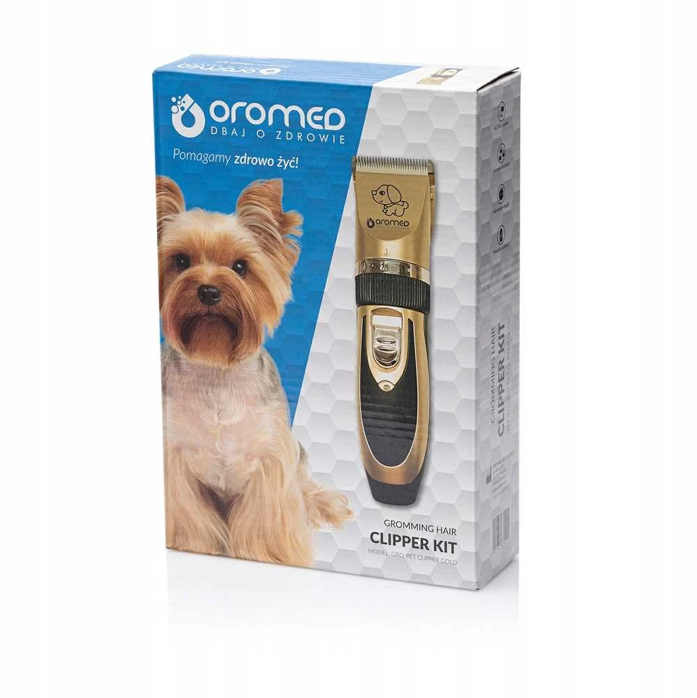 Oro-med Gyvūnų Kirpimo Mašinėlė - Oromed ORO-PET CLIPPER GOLD