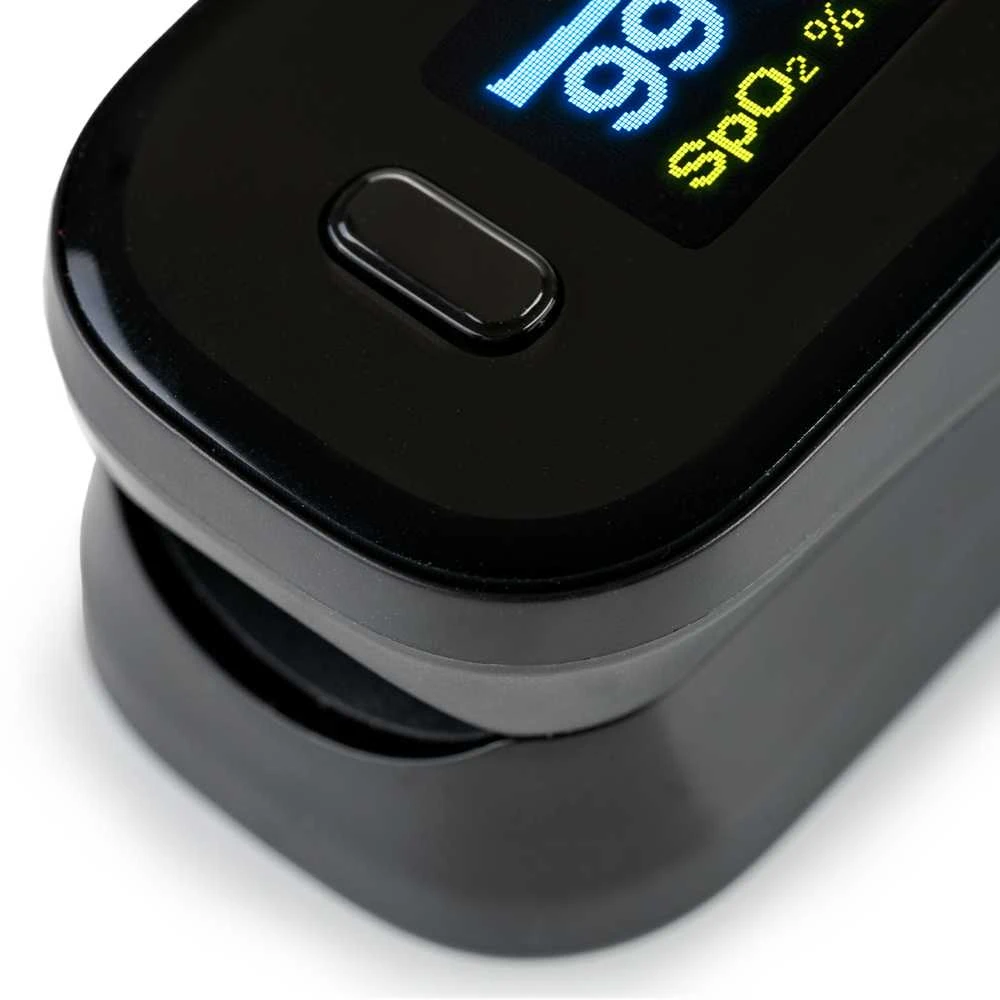 Pulse oximeter Oro-Oximeter Juodas