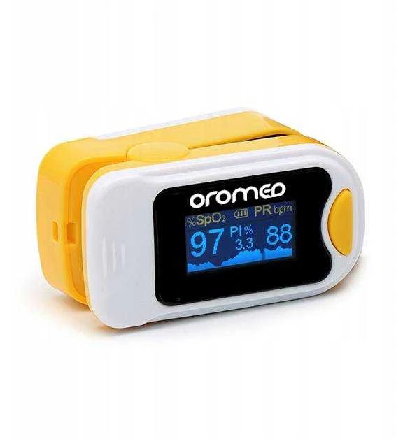 Oro-med Pulso Oksimetras - Oromed ORO-PULSE Geltonas