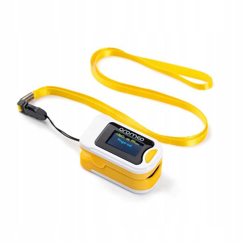 Oro-med Pulso Oksimetras - Oromed ORO-PULSE Geltonas