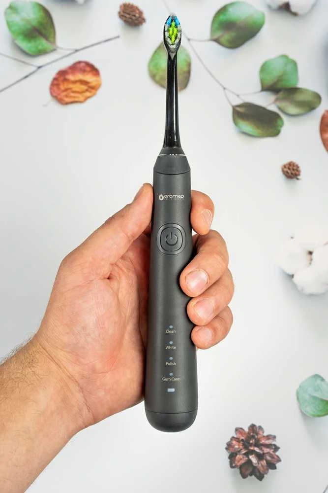 Oro-med Elektrinis Dantų Šepetėlis - ORO-SONIC PROFESSIONAL Juodas