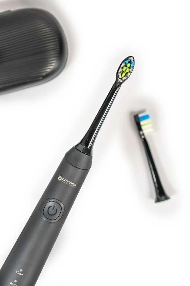 Oro-med Elektrinis Dantų Šepetėlis - ORO-SONIC PROFESSIONAL Juodas