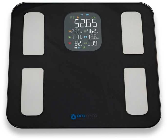 Svarstyklės Oro-med Oromed Oro-Bluetooth Smart juoda