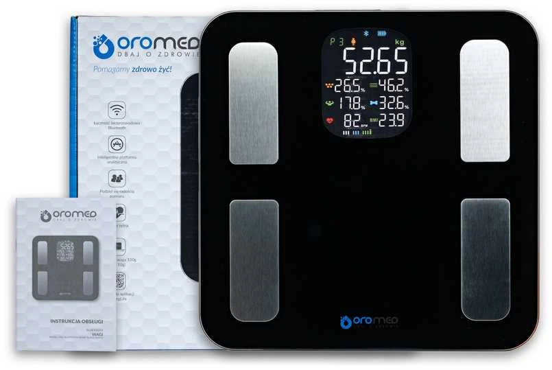 Svarstyklės Oro-med Oromed Oro-Bluetooth Smart juoda