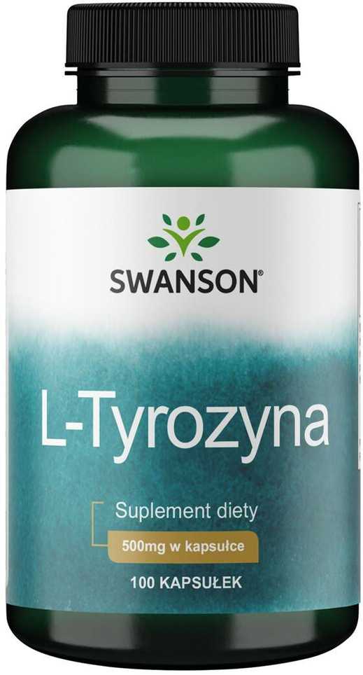 Swanson L-TIROZINAS 500mg – 100 kapsulių