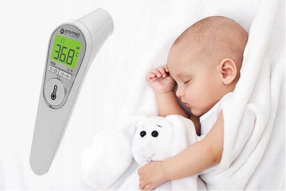 Bekontaktis termometras Oromed Oro-Baby Color