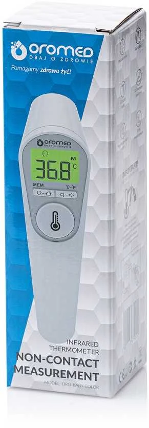 Bekontaktis termometras Oromed Oro-Baby Color