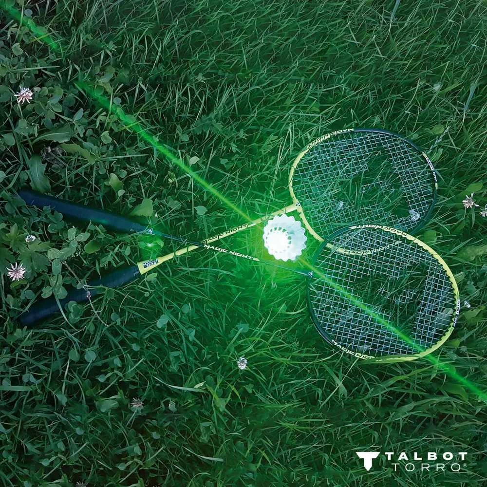 Badmintono plunksniukai Talbot Torro Magic Night, Led, 479123