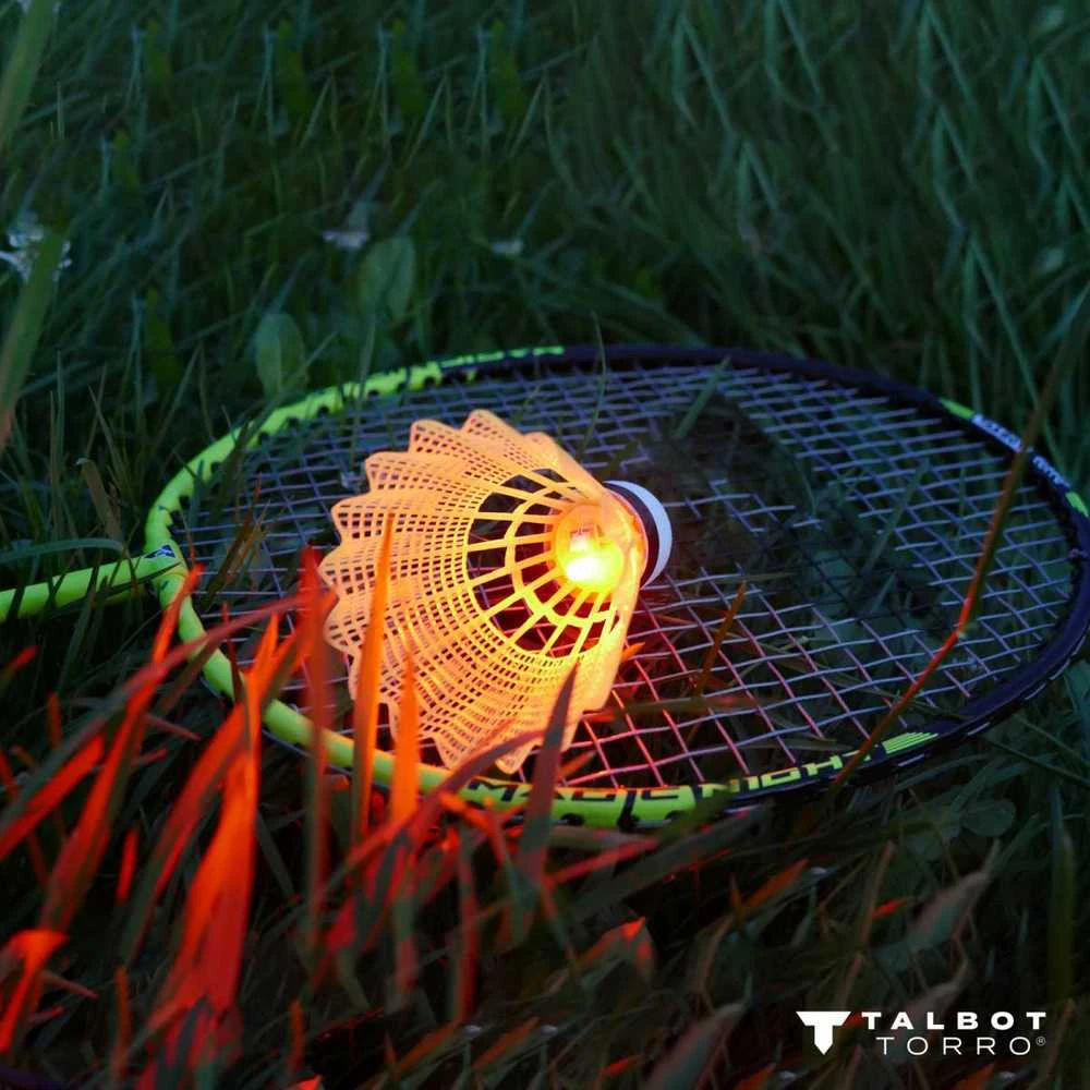 Badmintono plunksniukai Talbot Torro Magic Night, Led, 479123