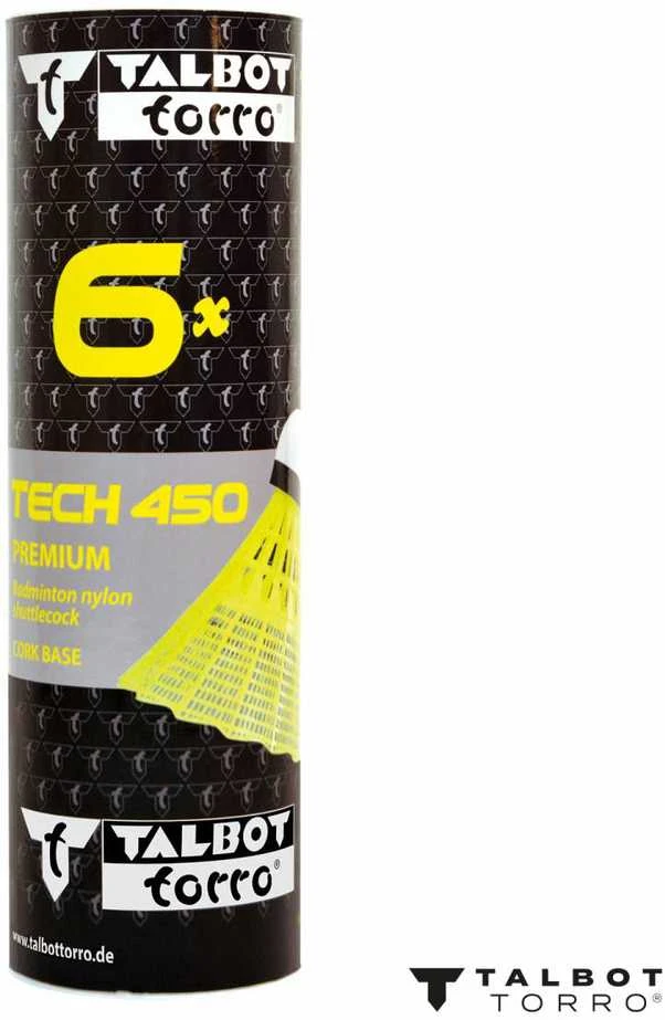 Talbot Torro Tech 450 badmintono plunksniukų tūbelė