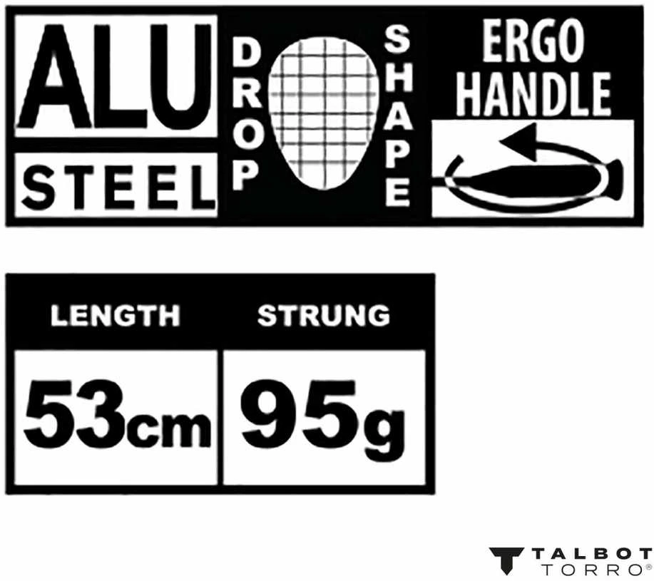 Badmintono raketė Talbot Torro Eli mini 53 cm 419612