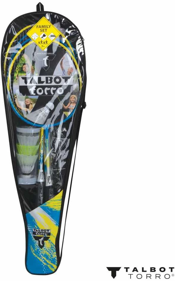 Badmintono rinkinys Talbot-Torro Family su tinklu