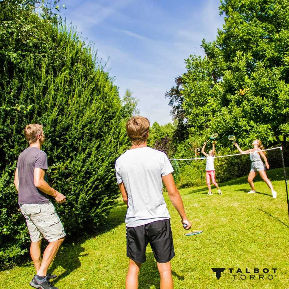 Badmintono rinkinys Talbot-Torro Family su tinklu