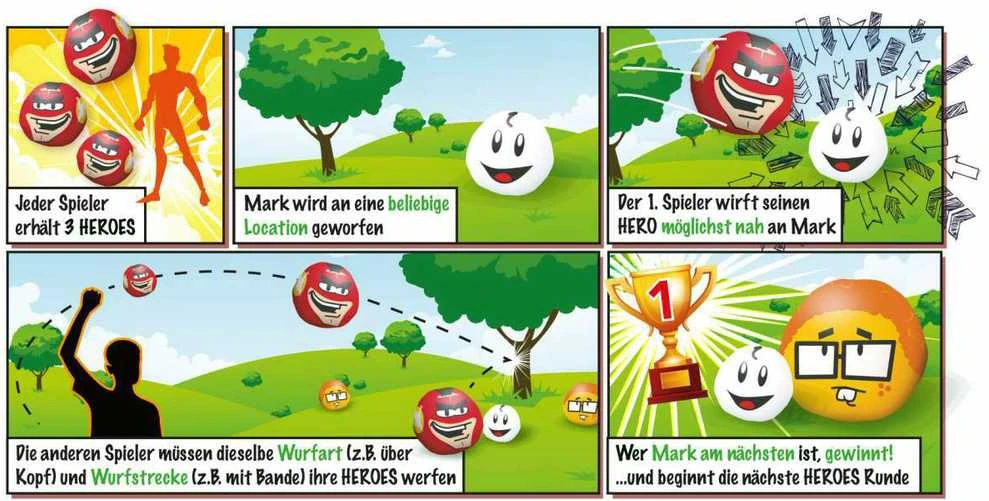 Schildkrot SFS Crossboccia® HEROES ''Šviesiaplaukė ir keksiukas''