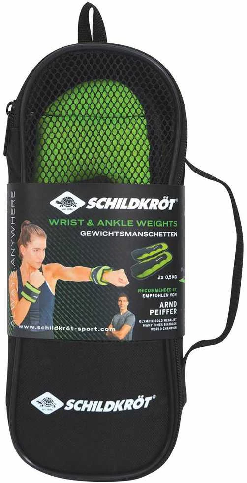 Svarmenys kojoms ir rankoms Schildkrot, žali, 2 x 0,5kg, 960001