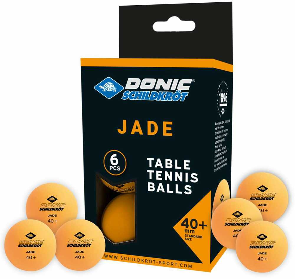Victoria Sport Ping teniso kamuoliukai Donic Jade, 6 oranžiniai