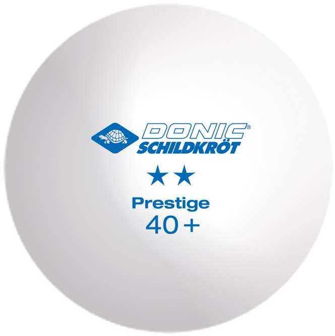 PIŁECZKI DO TENISA STOŁOWEGO 2- STAR PRESTIGE POLY 40 balta 3SZT DONIC
