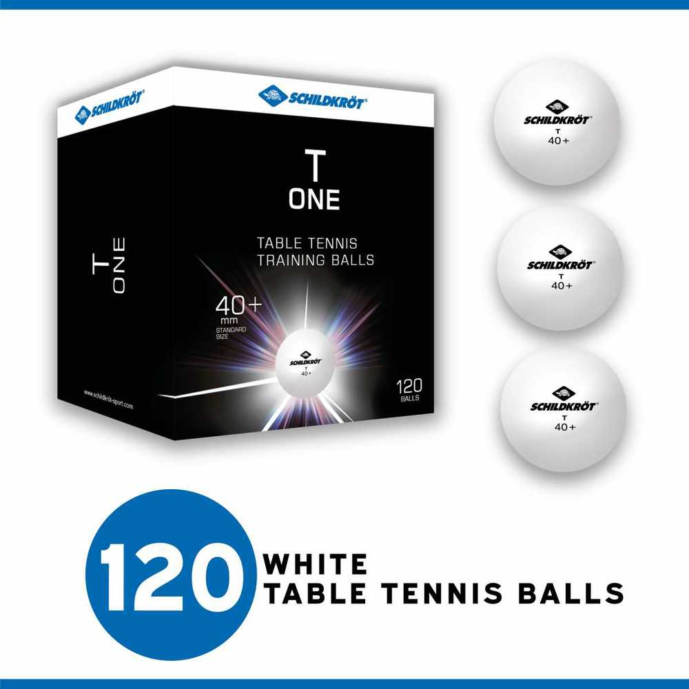 Ping-pong kamuoliukai Donic T-ONE balti 120 vnt