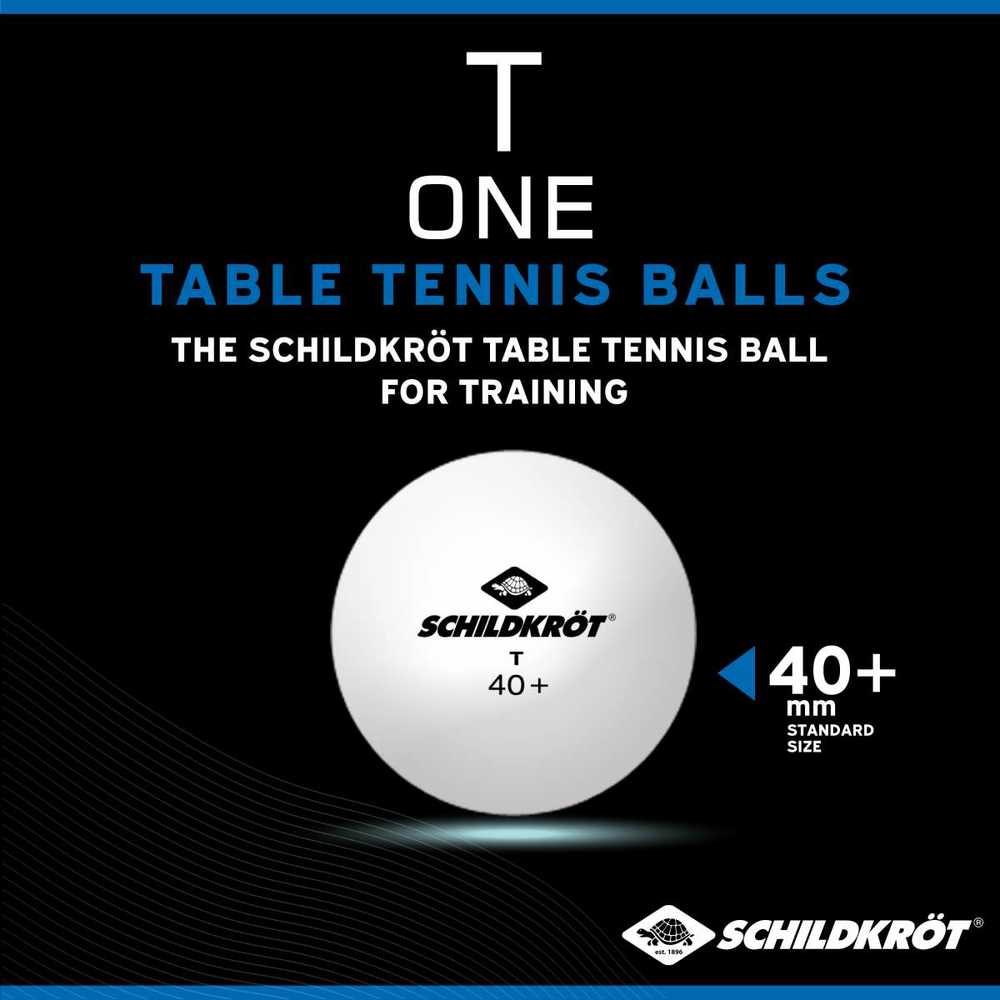 Ping-pong kamuoliukai Donic T-ONE balti 120 vnt