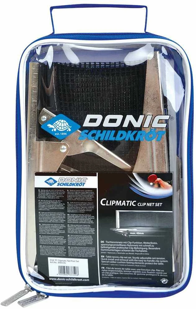 Stalo teniso laikiklis su tinkleliu Donic Clipmatic 808335
