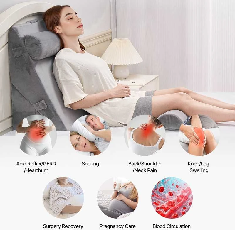 VEVOR Ergonomisks ortopēdisks atbalsta spilvens KD017 4in1