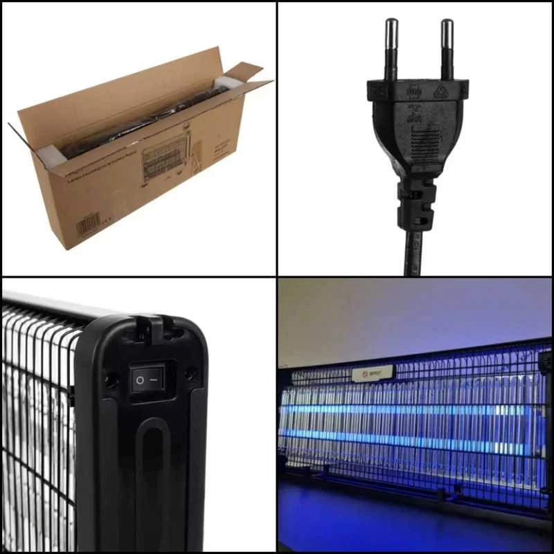 ISO TRADE Moskitų naikinimo lemputė Repest 21206 UV, 40W, 30-40m²