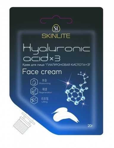 Adwin Korea Corporation Veido kremas Skinlite „Hialurono rūgštis x 3“, 20g