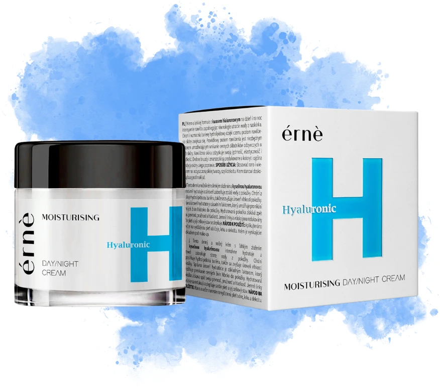 Allure Pro Drėkinamasis veido kremas ERNE su hialurono rūgštimi, 50ml