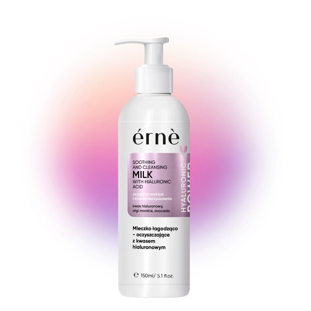 Allure Pro Raminamasis, valomasis pienelis su hialurono rūgštimi ERNE, 150 ml.