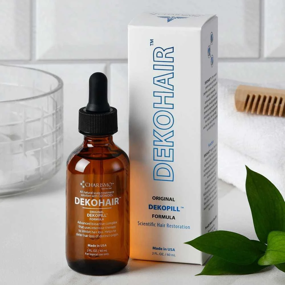 Charismo Usa DekoHair™ priemonė nuo plaukų slinkimo, 60 ml.