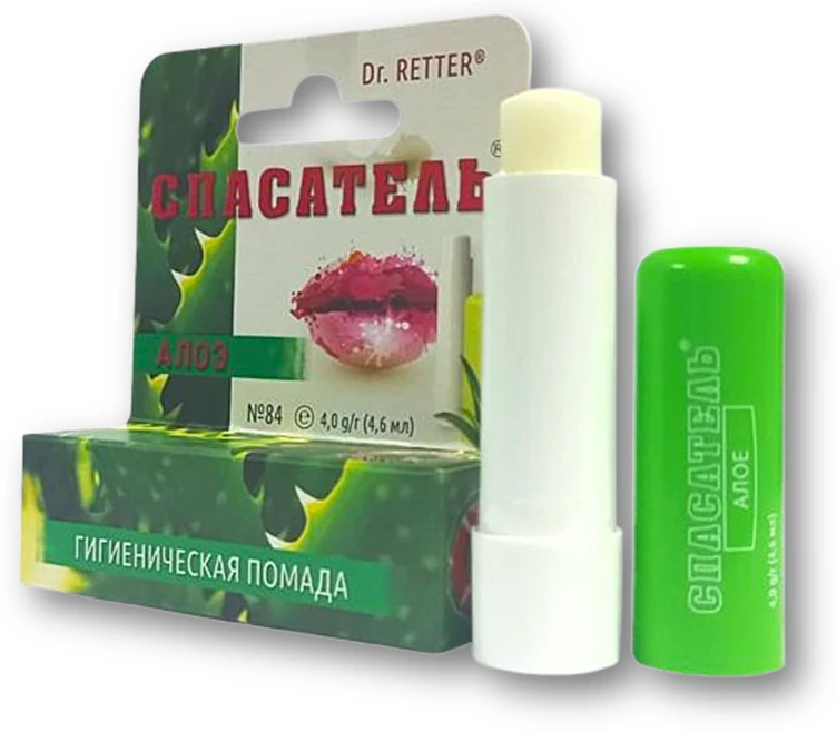 Dr Retter Ec Higieninis lūpų balzamas su alavijo ekstraktu Gelbėtojas®, 4g.