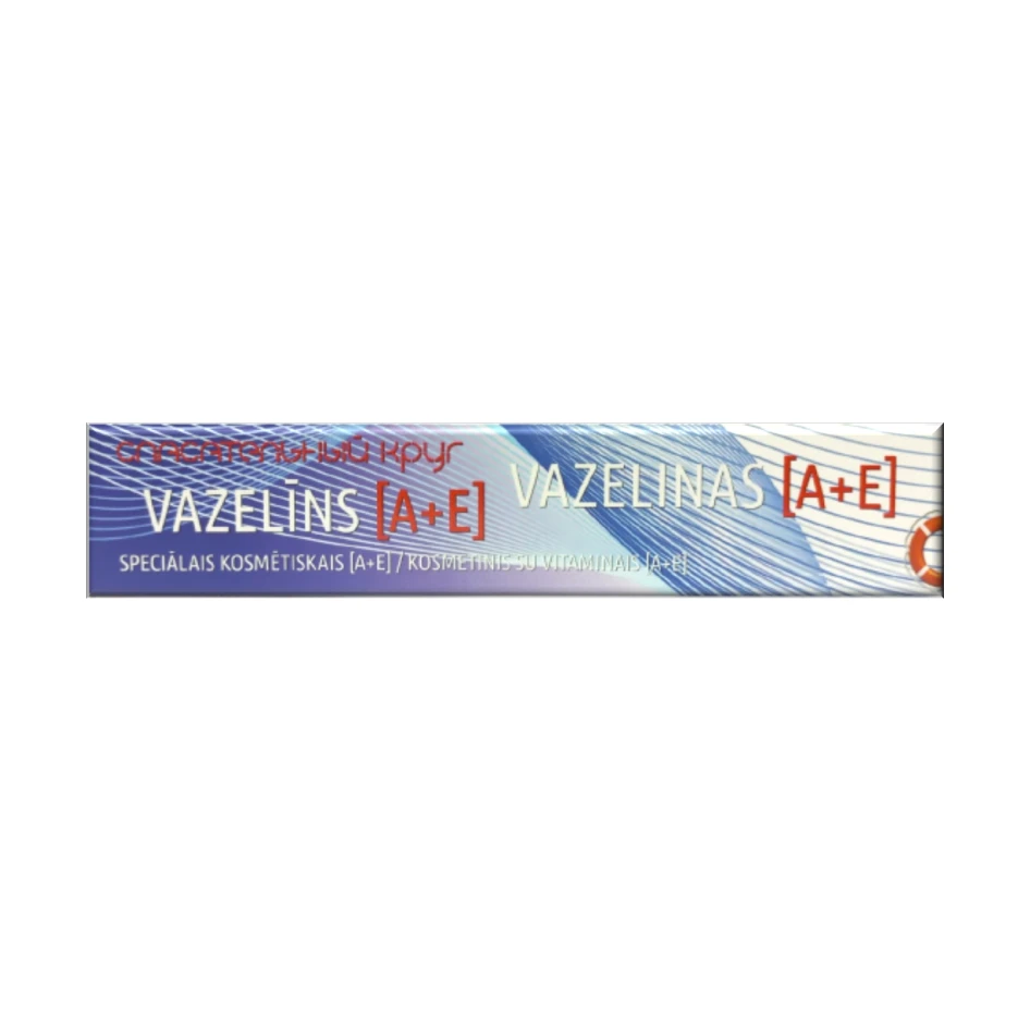Dr Retter Ec Kosmetinis vazelinas su vitaminais A+E Gelbėjimo ratas®, 45g.