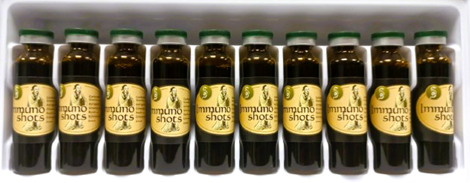 Harbin Yeekong Herb IMMUNO SHOTS KORDICEPSO + KULKŠNĖS + ŽENŠENIO + REISHI GRYBO + EŽIUOLĖS formulė