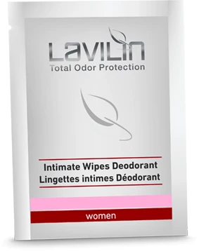 Chic-Hlavin Group Dezodoruojančios intymios higienos servetėlės Lavilin Top Women, 10 vnt.