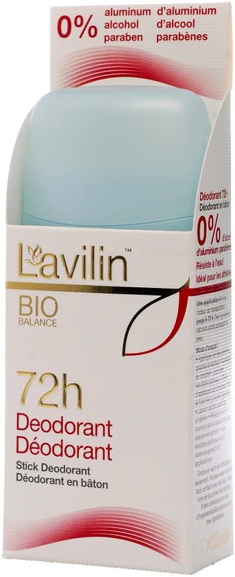 Chic-Hlavin Group Pieštukinis dezodorantas pažastims 72h Lavilin Bio Balance, 50 ml.