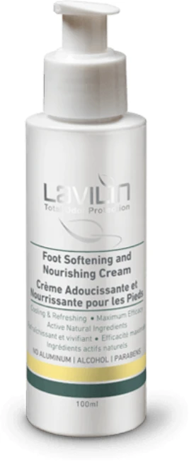 Chic-Hlavin Group Minkštinamasis ir maitinamasis pėdų kremas Lavilin TOP, 100ml