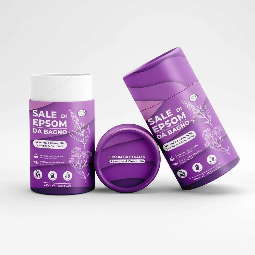 Idee Innovative Srl Vonios druska su levandomis ir ramunėlėmis Brand Italia, 350 g