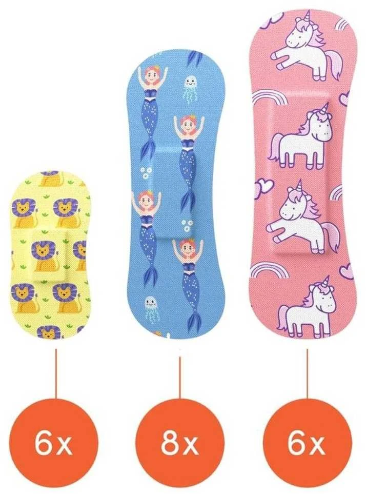 New Flag Pleistrai vaikams Wild Stripes Kids Sensitive Fantasy, 20 vnt